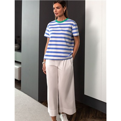 Футболка из премиального хлопка с эластаном