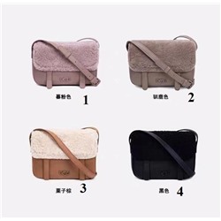 Милая плюшевая сумка через