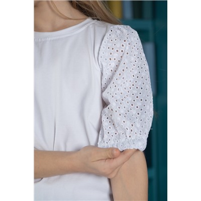 Блузка Ольга короткий рукав