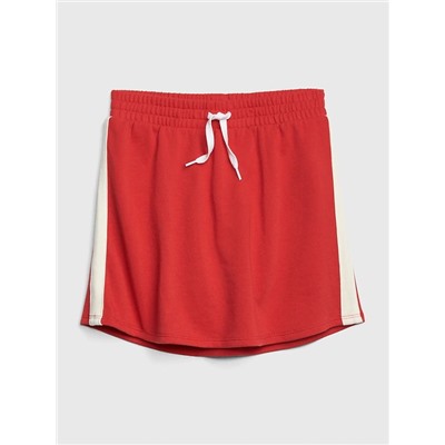 Kids Stripe Skort in French Terry
