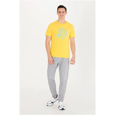 Erkek Gri Melanj Eşofman Altı