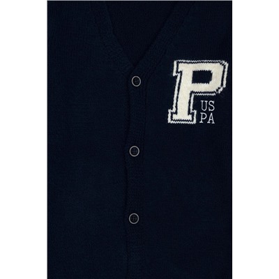 Erkek Çocuk Lacivert Triko Hırka