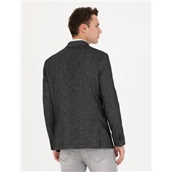 Siyah Slim Fit Ceket