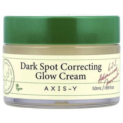 Осветляющий крем AXIS-Y Dark Spot Correcting Glow Cream Axis-Y, 50 мл Axis-Y, Dark Spot Correcting Glow Cream, 1.69 fl oz (50 ml)