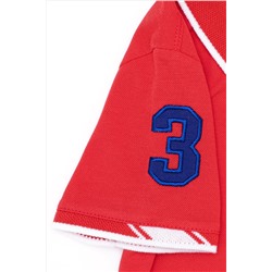 Erkek Çocuk Kırmızı Polo Yaka Tişört