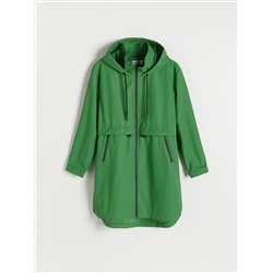 Parkajacke mit Kapuze