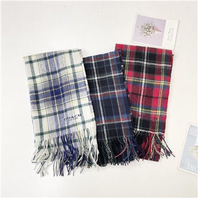 Женский тёплый шерстяной шарф КОУ*Ч