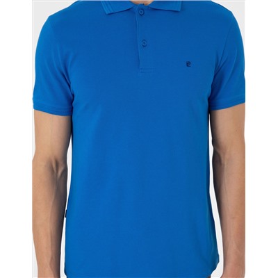 Saks Slim Fit %100 Pamuk Polo Yaka Basic Tişört