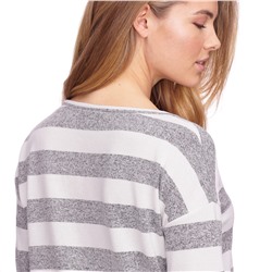 Damen Langarmshirt mit Blockstreifen