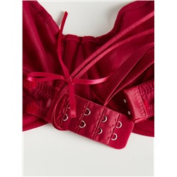 Weicher BH mit Punkten