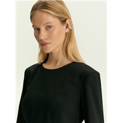 Платье приталенное выше колена, PL1681/nerro