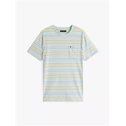 Everyday Stripe Pocket T-Shirt