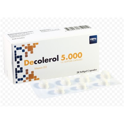 D-colefor 5000/28 softgel capsules