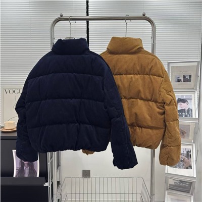 Женская вельветовая куртка пуховик  POL*O Ralp*h Laure*n