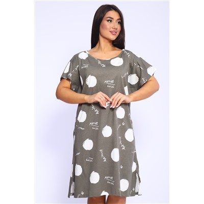 Платье с рисунком горох Арт. 1057