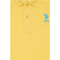 Erkek Çocuk Açık Sarı Polo Yaka Tişört