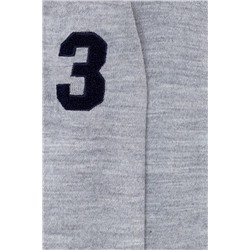 Erkek Çocuk Gri Melanj Fermuarlı Triko Hırka