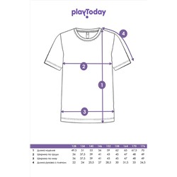 Футболка PLAYTODAY, 1073710