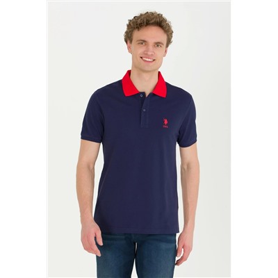 Erkek Lacivert Polo Yaka Tişört
