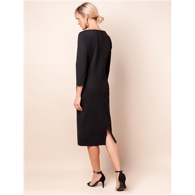 Платье-футляр из плотного джерси