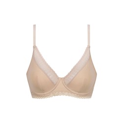 Sujetador con aros Foulard de microfibra