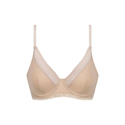 Sujetador con aros Foulard de microfibra