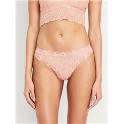 Lace Thong Underwear