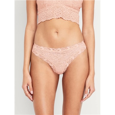 Lace Thong Underwear