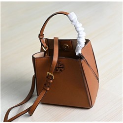 Модная и универсальная сумка из кожи личи, сумка-ведро через плечо, подарочная коробка ТОРИ БЕРЧ