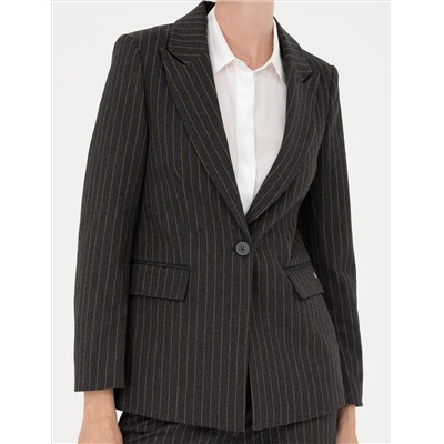 Antrasit Slim Fit Ceket
