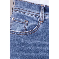 Юбка из эластичного денима