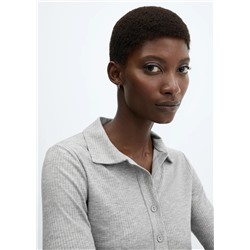 Camisa punto canalé