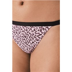 Tanga estampado animal print