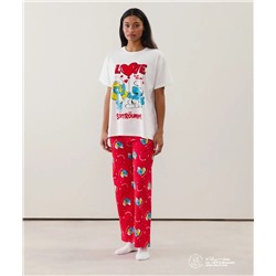 Pantalon de punto Los Pitufos