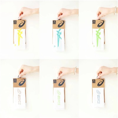 Тонкие высокие носки  Asic*s ( 6 шт без выбора цвета)