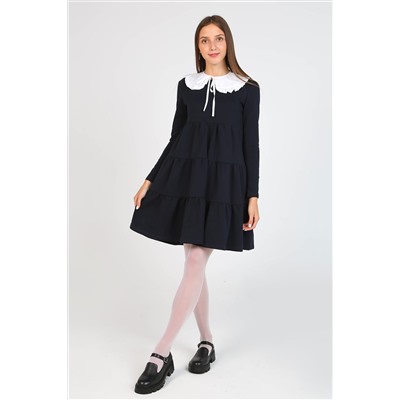 Платье Темно-синее НАТАЛИ #941228