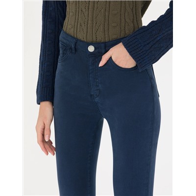 Lacivert Skinny Fit Pantolon