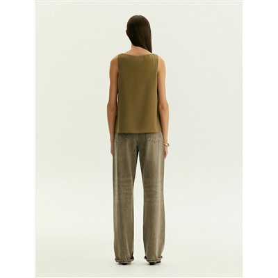 Топ приталенный, B3260/savour