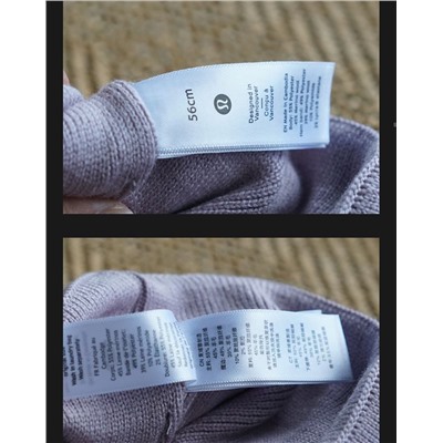 Шапка унисекс с отворотом  Lululemo*n