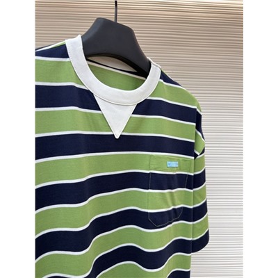 Футболка в полоску, модель унисекс 2 цвета  ПРАД*А