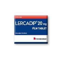 LERCADIP 20 MG FILM COATED TABLETS