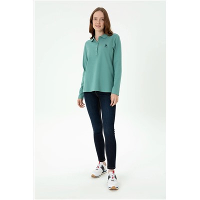 Kadın Koyu Mavi Jean Pantolon