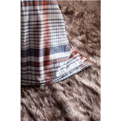 Boussy King Size %100 Pamuk Flanel Nevresim Takımı - Lacivert