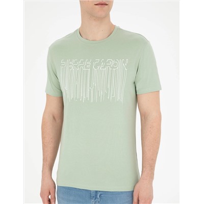 Yeşil Slim Fit Tişört