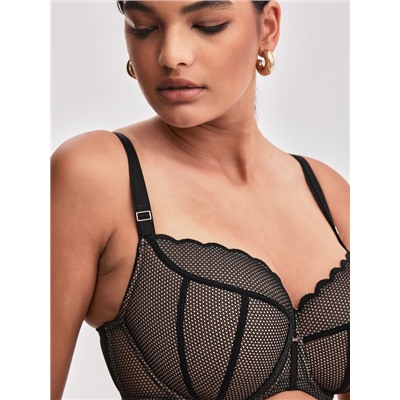 Бюст Chita PU big (черн) Alles