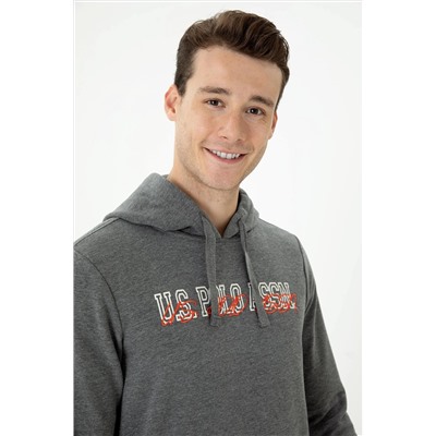 Erkek Antrasit Melanj Sweatshirt