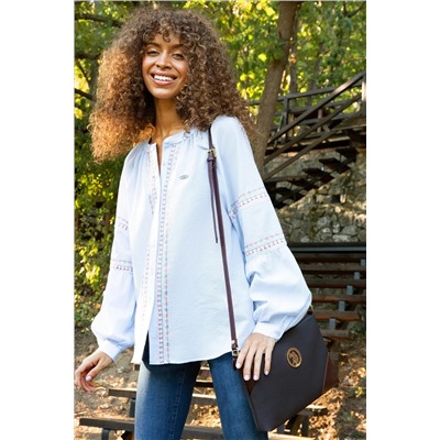 Kadın Lacivert Çapraz Çanta