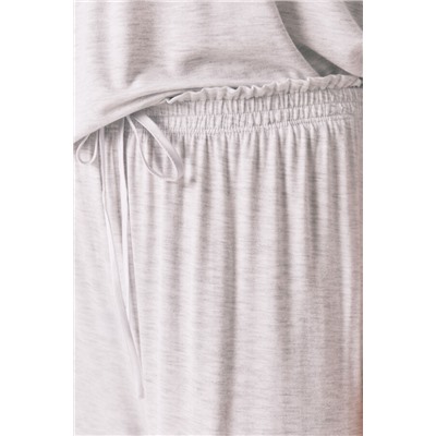 Pijama Capri viscosa gris soft touch