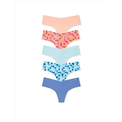 Victoria's Secret 5-Pack No-Show Thong Panties