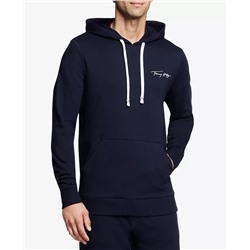 TH MODERN ESSENTIALS Tommy Hilfiger Men's Modern Essentials Brushed Back Fleece Lounge Hoodie